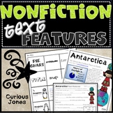 Nonfiction Text Feature Activities with Passages, Cut N' P