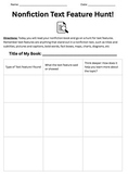 Nonfiction Text Feature Graphic Organizer