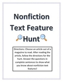 Nonfiction Text Feature Hunt