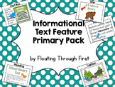 Informational Text Feature Primary Pack