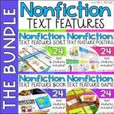 Nonfiction Text Features Activities Bundle
