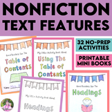 Nonfiction Text Feature Activities for Any Text BUNDLE - I