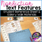 Nonfiction Text Features Activity: Gallery Walk Chart Post