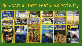 Preview of Nonfiction Text Features Activity Pages