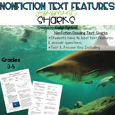 Nonfiction Text Features Test 1: Sharks