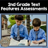 Nonfiction Text Features Assessment Pack - 2nd Grade