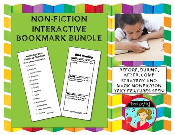 Nonfiction Text Features, Before, During, and After 2-Sided Interactive ...