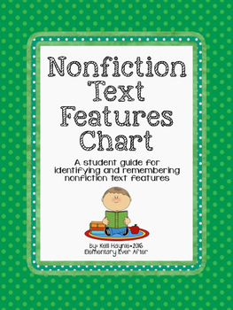 Preview of Nonfiction Text Features Chart