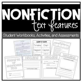 Preview of Nonfiction Text Features Workbook and Activities