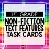 Nonfiction Text Features First Grade Toothy® Task Kits