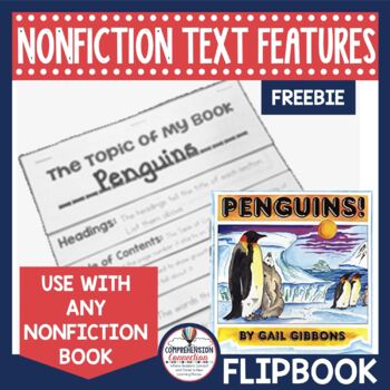 Preview of Nonfiction Text Features Flipbook for Primary Grades