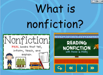 Preview of Nonfiction & Text Features Flipchart
