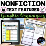 Nonfiction Text Features Graphic Organizers, Text Features