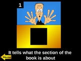Nonfiction Text Features Hollywood Squares game