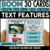 Nonfiction Text Features Identification Boom Cards