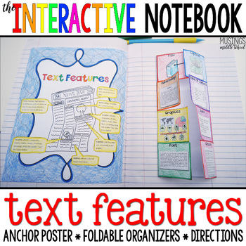 Preview of Nonfiction Text Features - Interactive Notebook