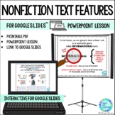 Nonfiction Text Features Powerpoint | Library Mini Lesson