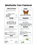 Nonfiction Text Features - Printable!