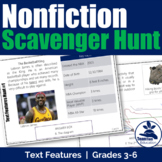 Nonfiction Text Features Scavenger Hunt #1 [STAAR]
