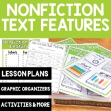 Nonfiction Text Features Activities Worksheet Graphic Orga