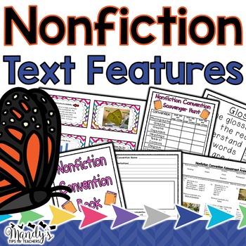 Nonfiction Text Features by Mandy Gregory | TPT