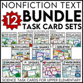 Nonfiction Text Features Task Card Bundle