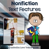 Nonfiction Text Features Task Cards and Reading Comprehens