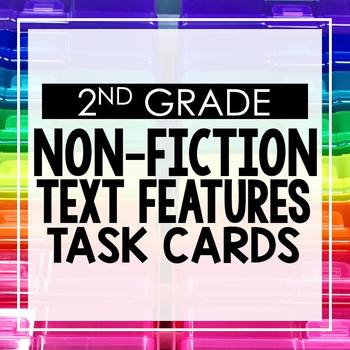 Preview of Nonfiction Text Features Toothy® Task Kits
