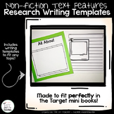 Nonfiction Text Features - Writing Templates For Target Mi