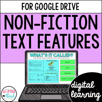 Preview of Nonfiction Text Features for Google Classroom