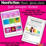 Nonfiction Text Features for Google Slides - Distance Learning