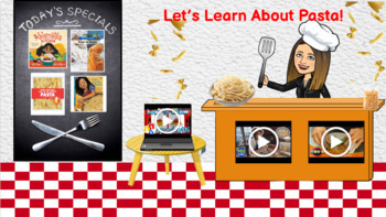 Preview of Nonfiction Text Set - Let's Learn About Pasta!
