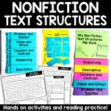 Nonfiction Text Structure Activities Posters Passages Text