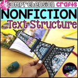 Nonfiction Text Structure Crafts, Graphic Organizers and A