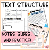 Nonfiction Text Structure - Lesson, notes, and activities 