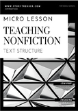 Nonfiction Text Structure Micro Lesson | Reading Comprehen
