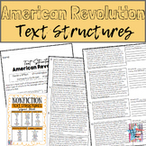 American Revolution Nonfiction Text Structure Practice; Su
