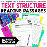 Nonfiction Text Structure Reading Passages