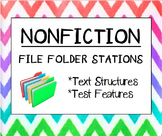 Nonfiction Text Structure and Text Feature Classroom Stations