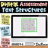 Nonfiction Text Structures Assessment using Google Forms