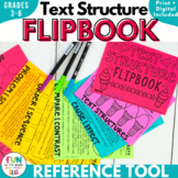 Nonfiction Text Structure Flipbook | Printable & Digital |