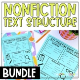 Nonfiction Text Structures - Graphic Organizers, Center Ac