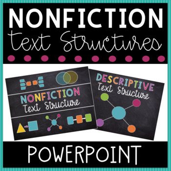Preview of Nonfiction Text Structures PowerPoint Presentation