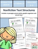Nonfiction Text Structures Reading Bundle