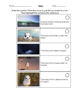 Preview of Nonfiction Text Structures: Sequencing Using Pixar- Piper