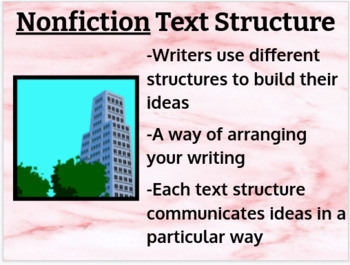 Preview of Nonfiction Text Structures Unit (Google Slides Presentation)