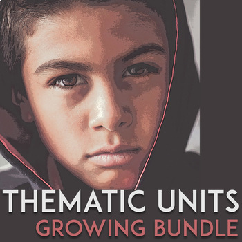 Preview of Nonfiction Texts, Poetry Activities, Critical Thinking, Socratic Seminars Bundle