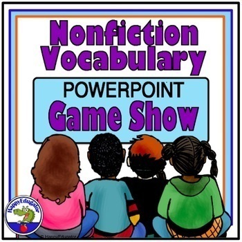 Preview of Nonfiction Vocabulary You Should Know Game Show PowerPoint