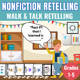 NONFICTION ELEMENTS "Walk it and Talk it" Story Retelling Path