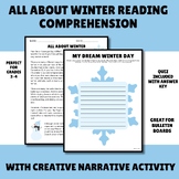 Nonfiction Winter Reading Comprehension & Narrative Writin